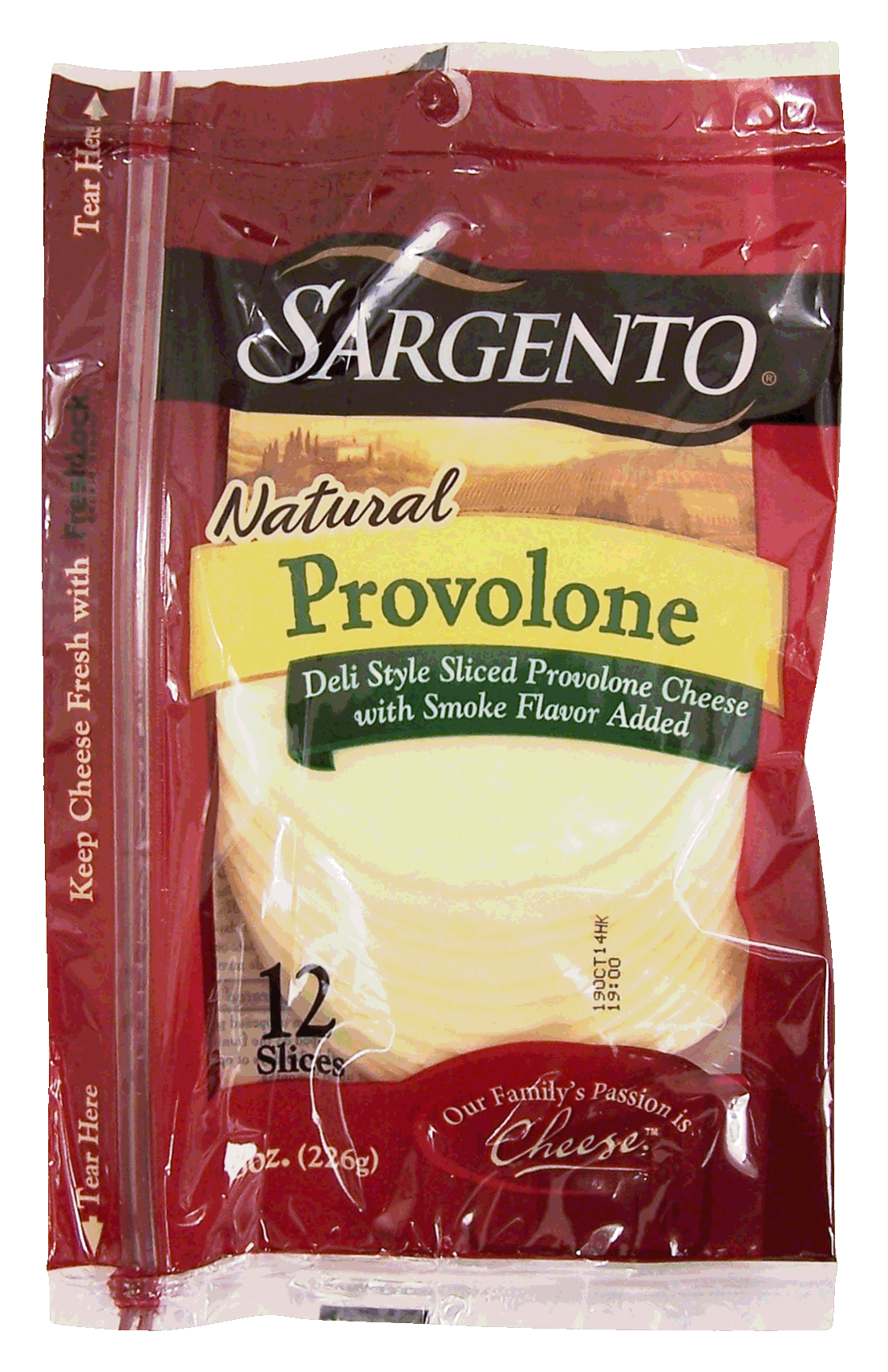 Sargento(R) Natural Deli Style Provolone Thin Slices 12 Ct Full-Size Picture